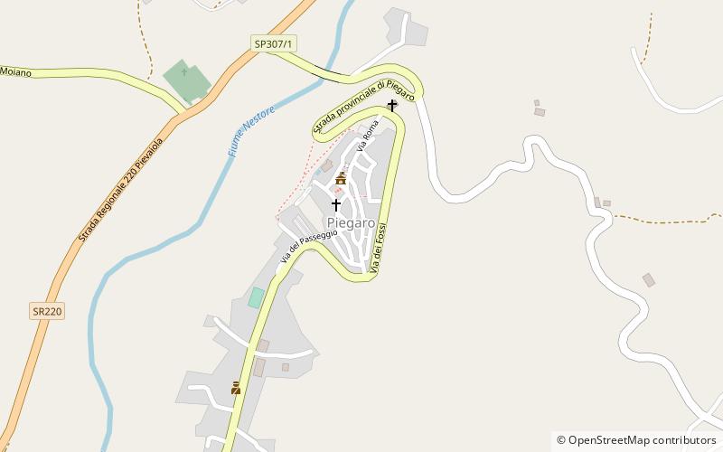 Piegaro location map