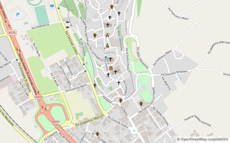 Baglioni-Kapelle location map