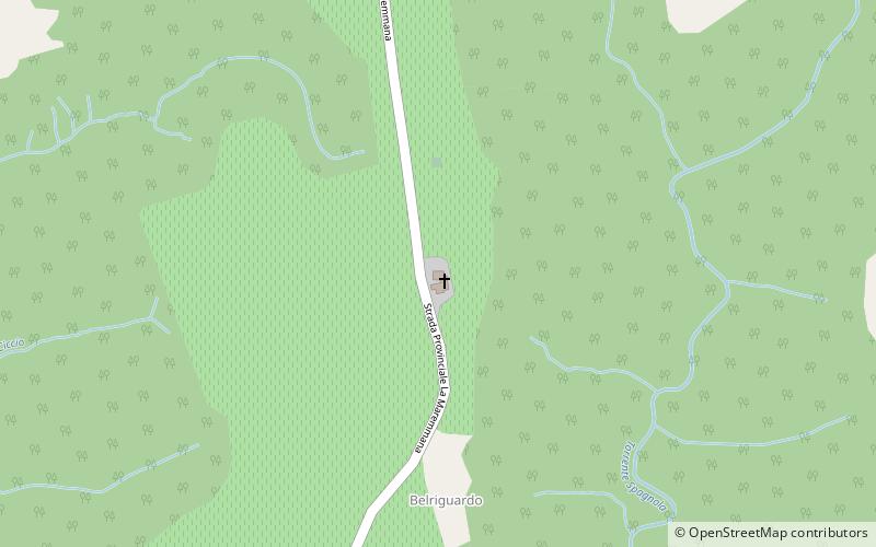 pieve di san sigismondo a poggio alle mura montalcino location map