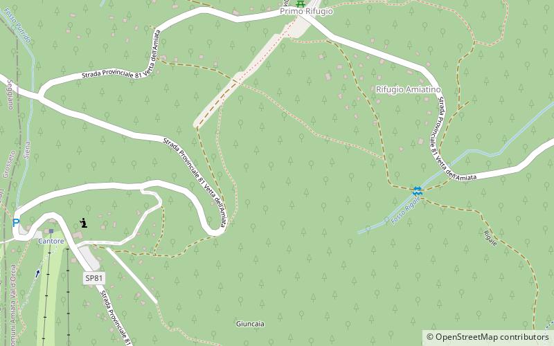 Monte Amiata location map