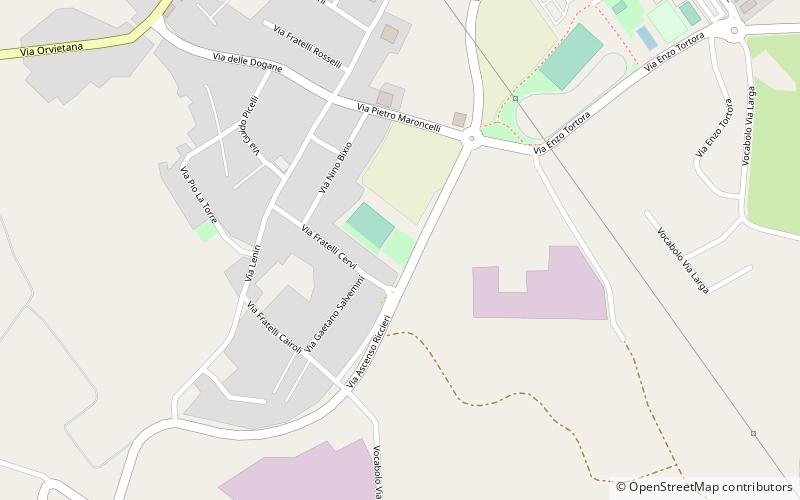 Verde di Via Larga location map