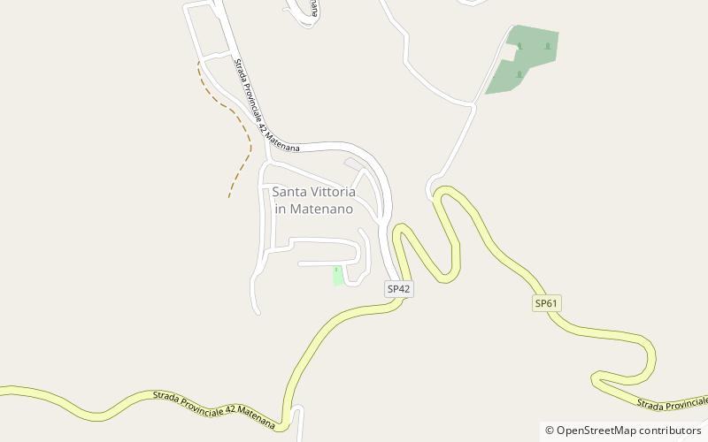 Santa Vittoria in Matenano location map