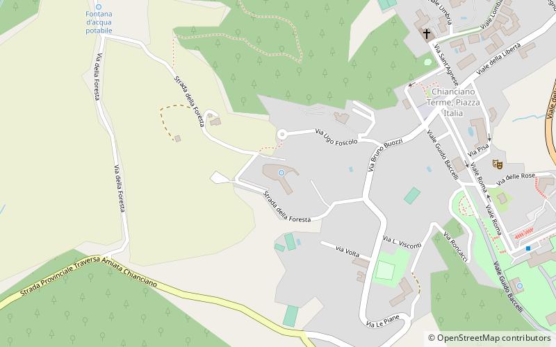 Piscine Termali Theia location map