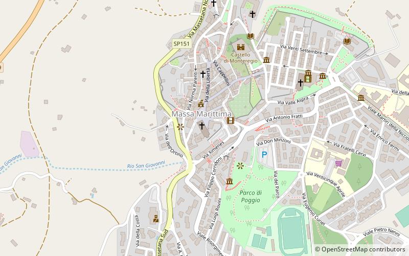 Massa Marittima Cathedral location map