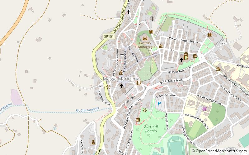 Massa Marittima location map