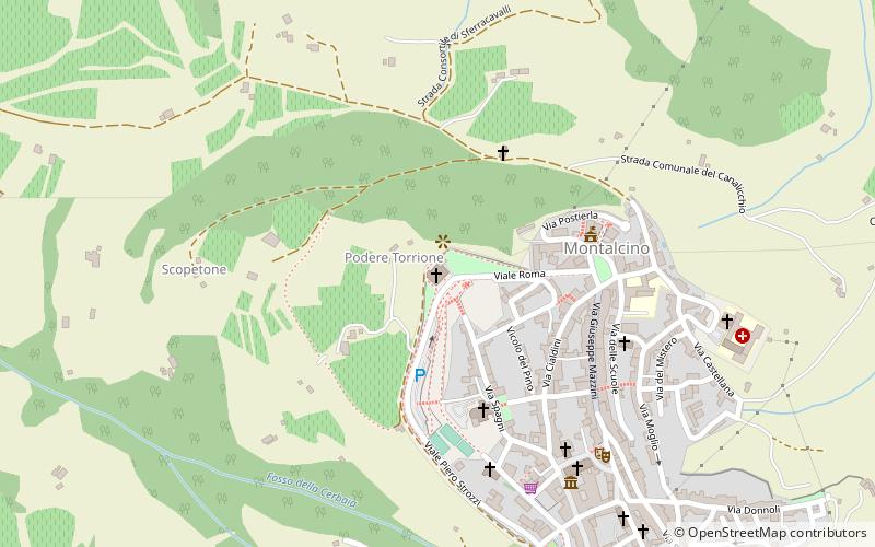 Madonna del Soccorso location map