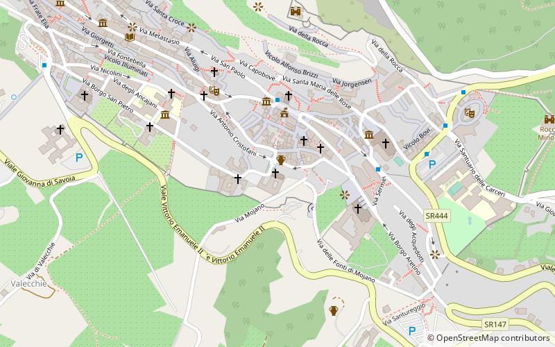 Santa Maria Maggiore location map