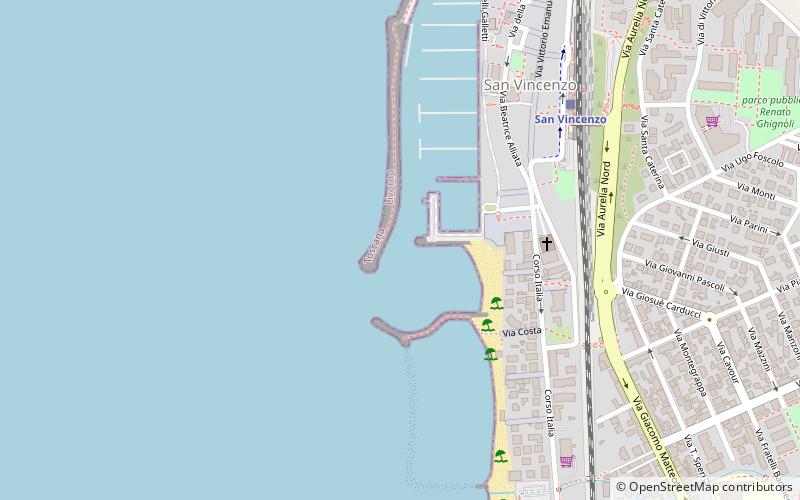 Porto turistico di San Vincenzo location map