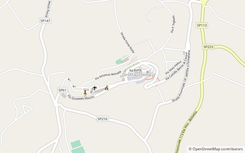Grottazzolina location map