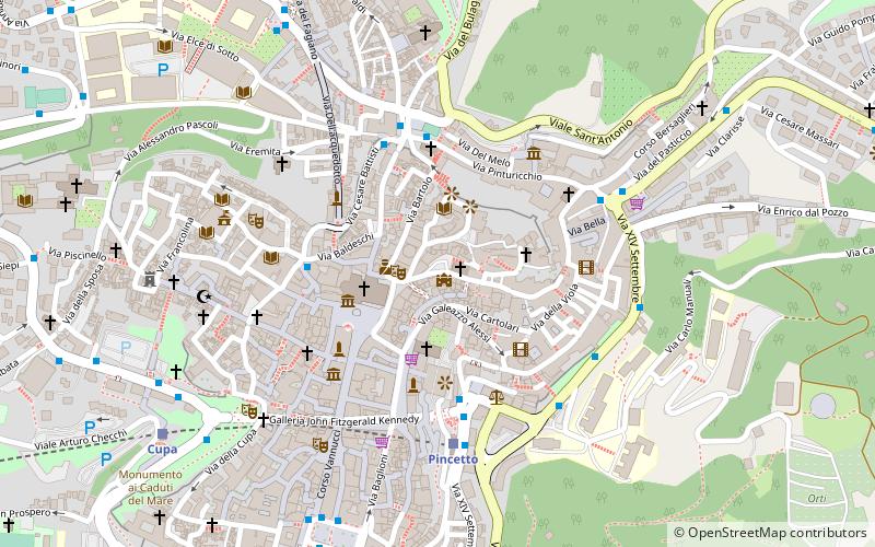 Pozzo Etrusco location map