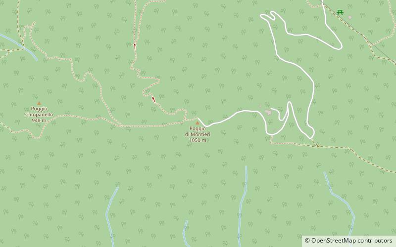 Poggio di Montieri location map