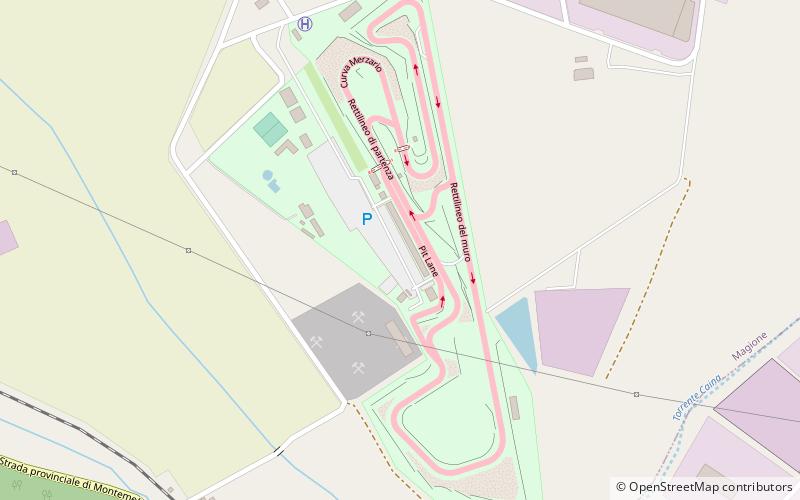 Autodromo dell’Umbria location map