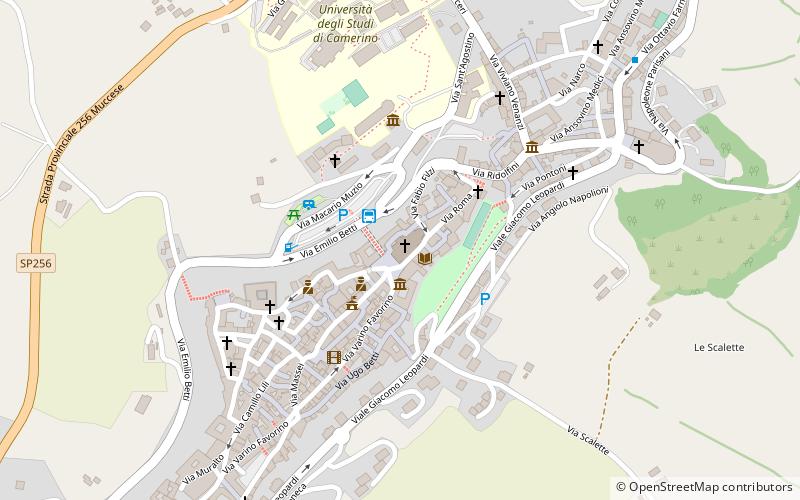 Camerino Cathedral location map