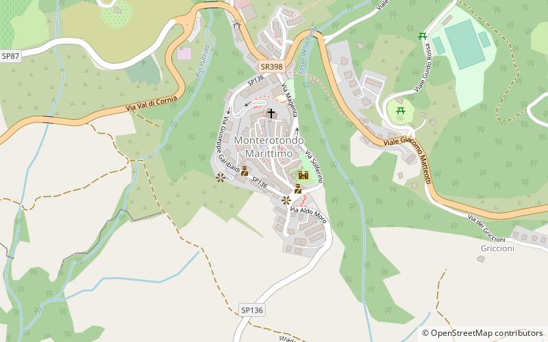 Via R. Fucini location map