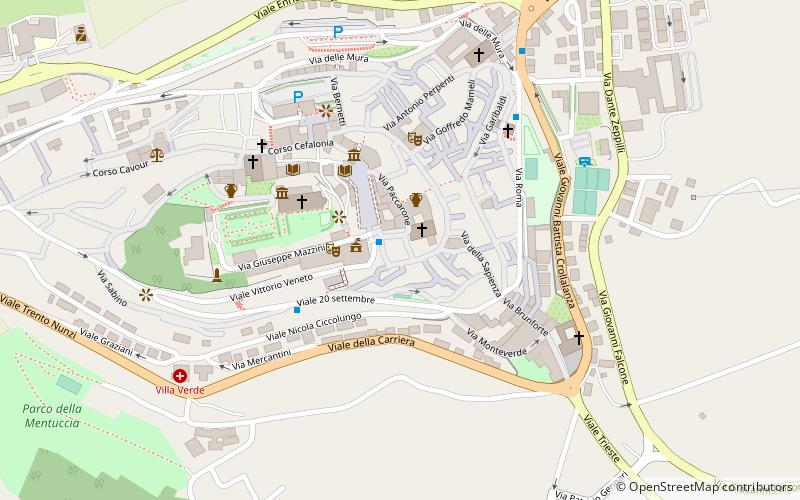 kosciol san domenico fermo location map