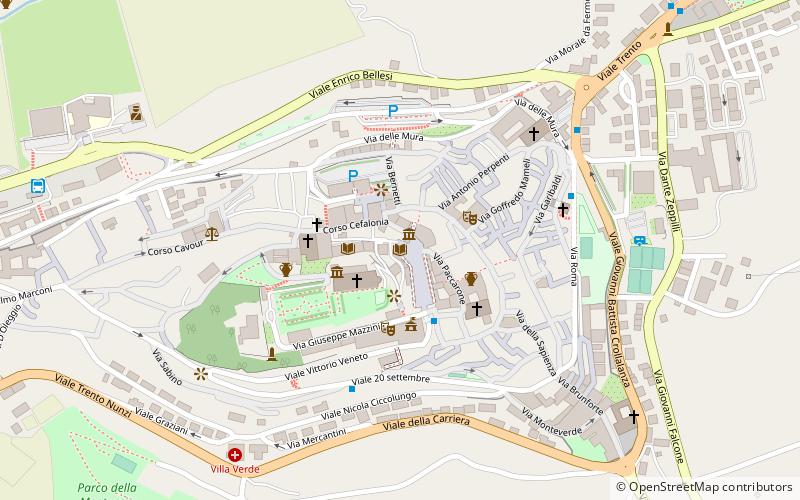 Biblioteca Spezioli location map