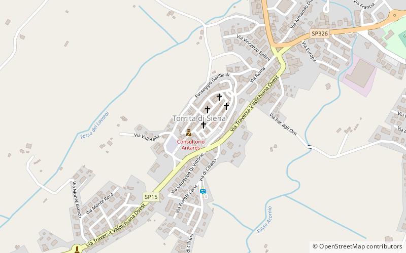 Sante Flora e Lucilla location map