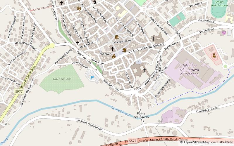 Santa Maria della Tempesta location map