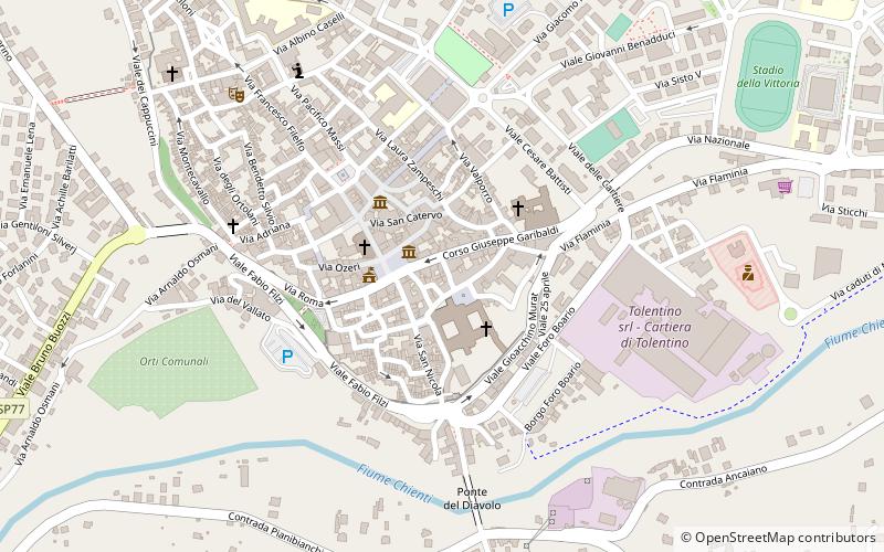 Teatro Nicola Vaccaj location map