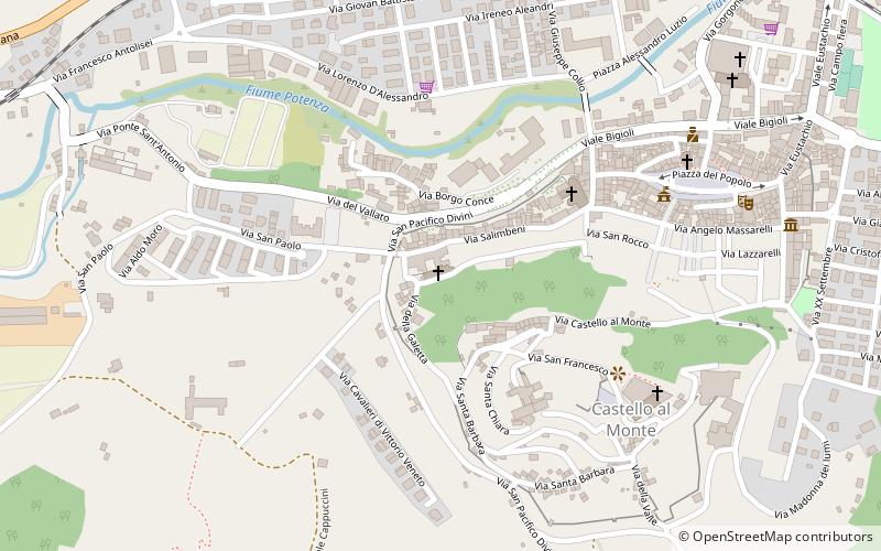 san lorenzo in doliolo san severino marche location map