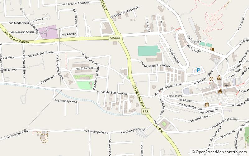 Gualdo Tadino location map