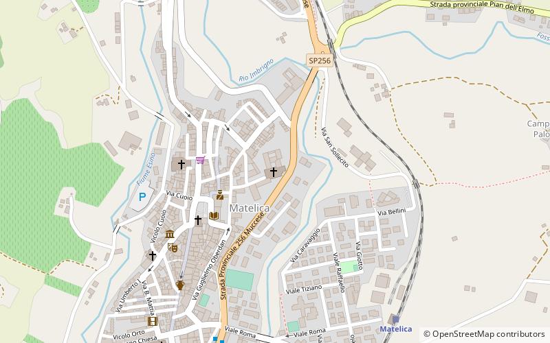 san francesco matelica location map