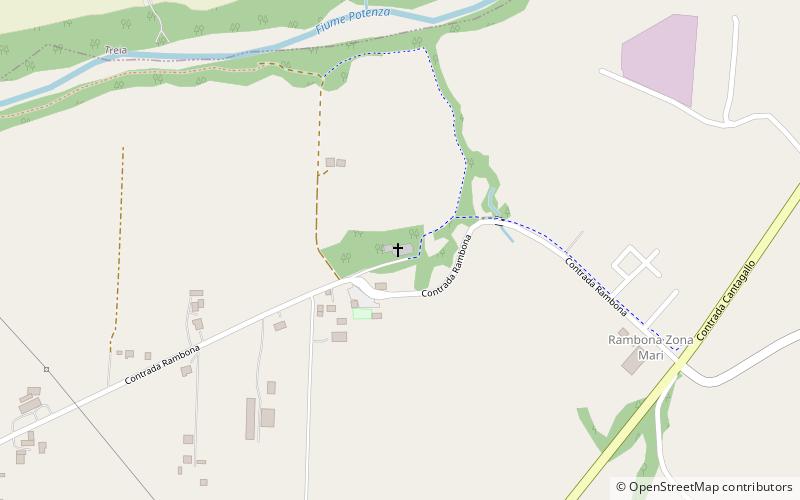 Pollenza location map