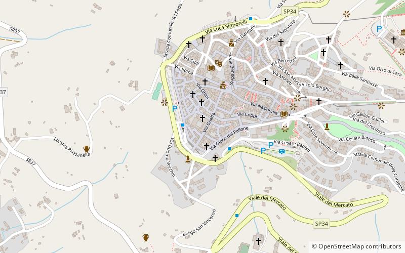San Agostino location map