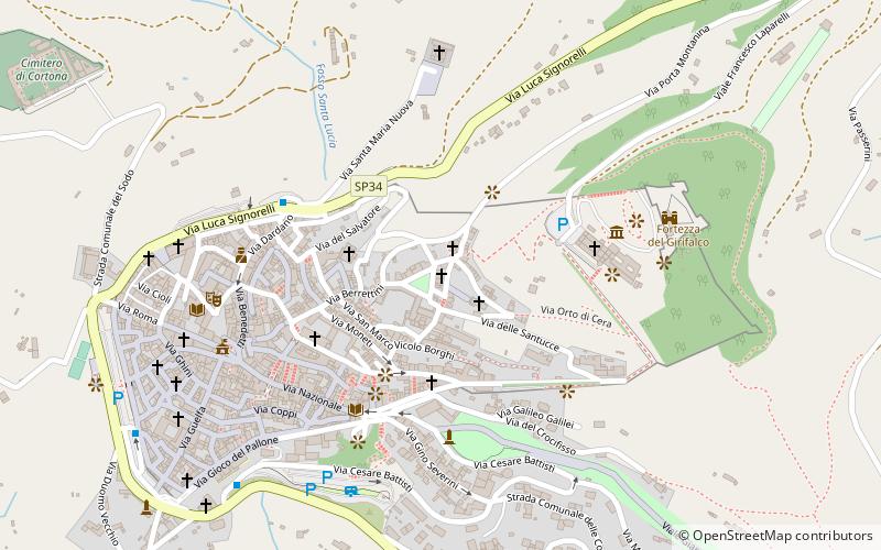 San Cristoforo location map