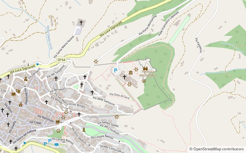 Santa Margherita location map