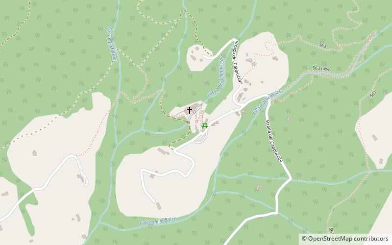 Eremo Le Celle location map