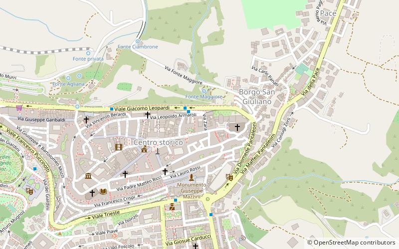 Musées civiques du Palais Buonaccorsi location map