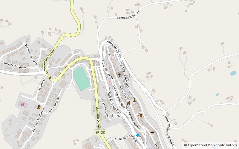 Treia Cathedral location map