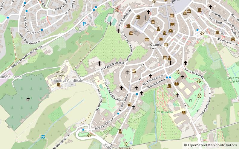 Palazzo Fineschi Segardi location map