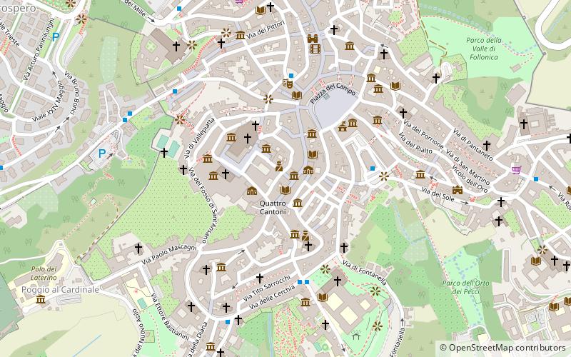 Palazzo Marsili location map