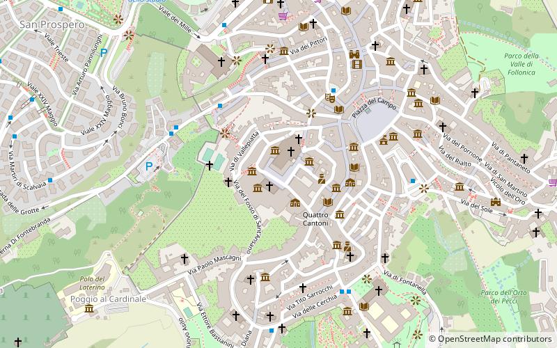 Piazza del Duomo location map