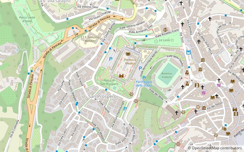 Fortezza Medicea location map