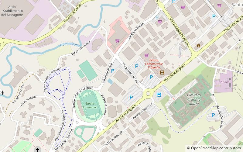Palazzetto dello Sport Giuliano Guerrieri location map
