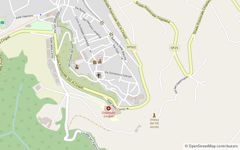 San Domenico Church location map