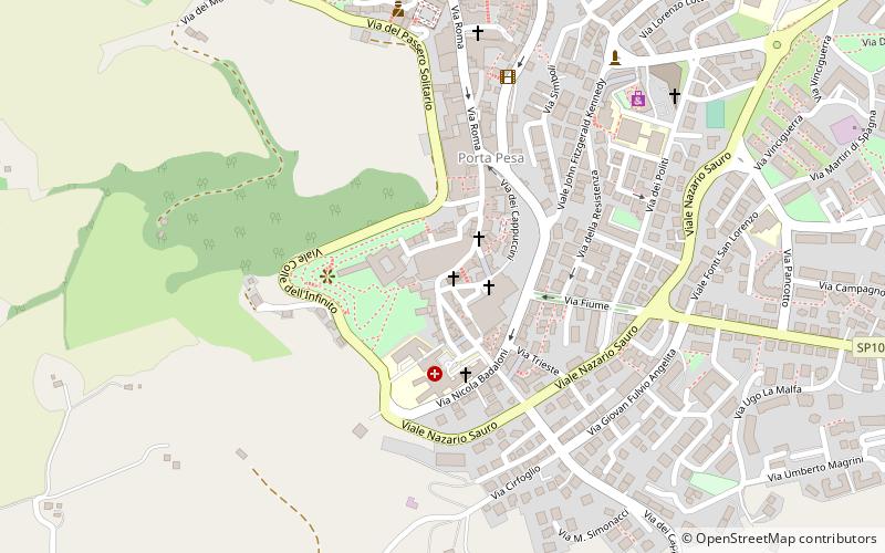 Casa Leopardi location map