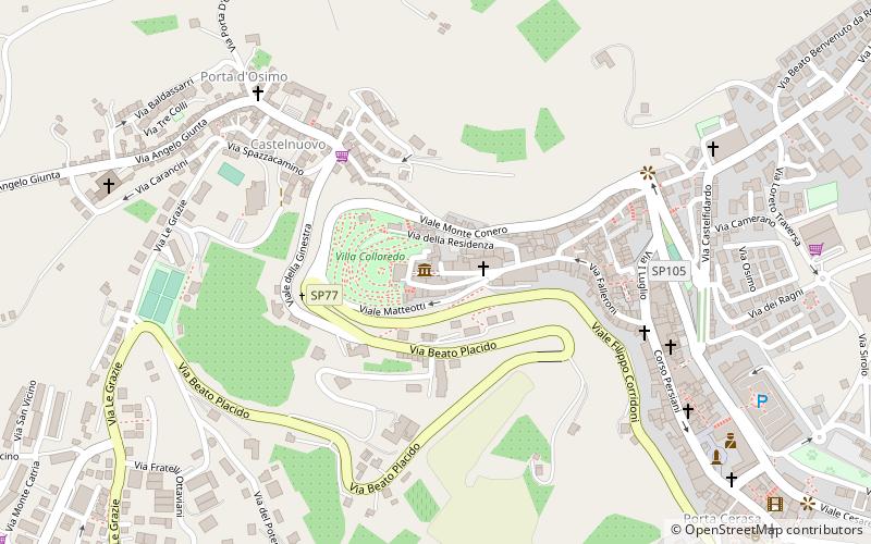 Villa Colloredo Mels location map