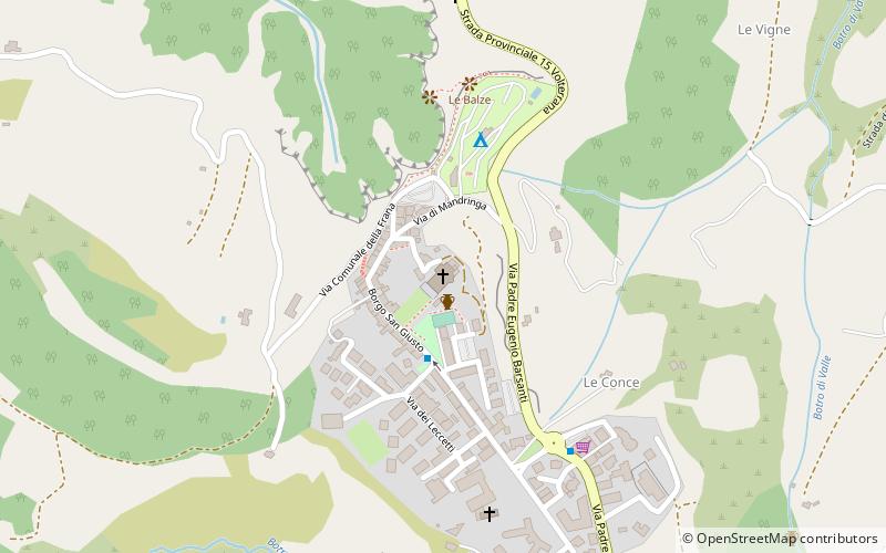 San Giusto location map