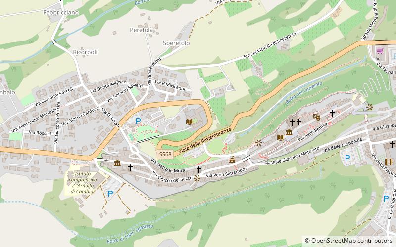 Convento di San Francesco location map