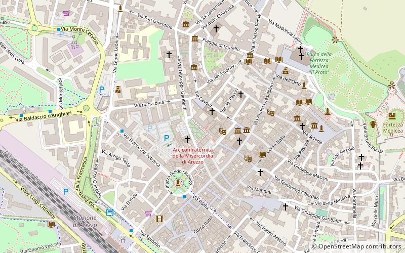 Roman amphitheatre location map