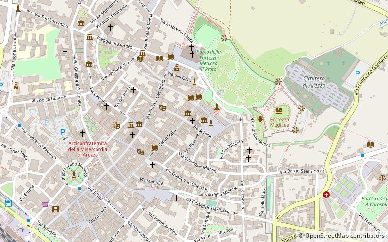 Santa Maria della Pieve location map