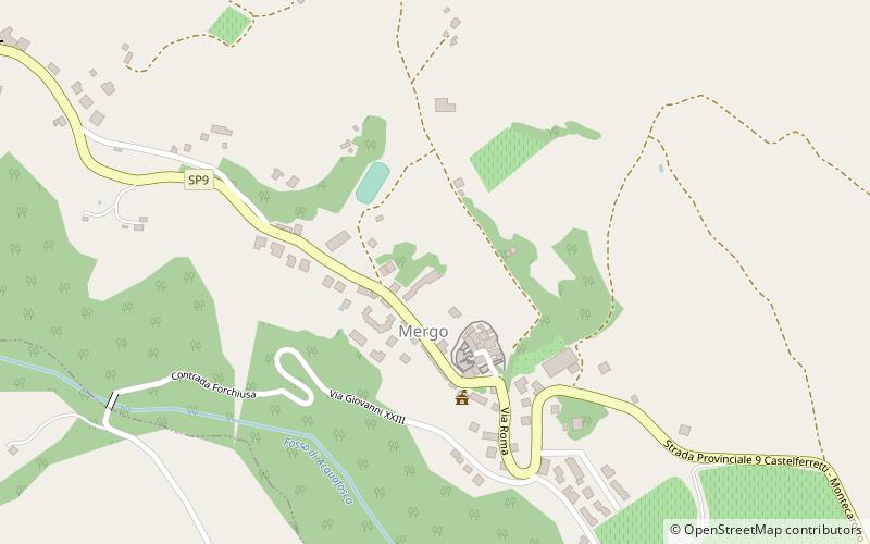 Mergo location map