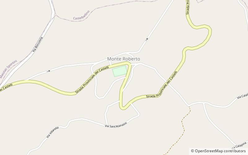 Monte Roberto location map