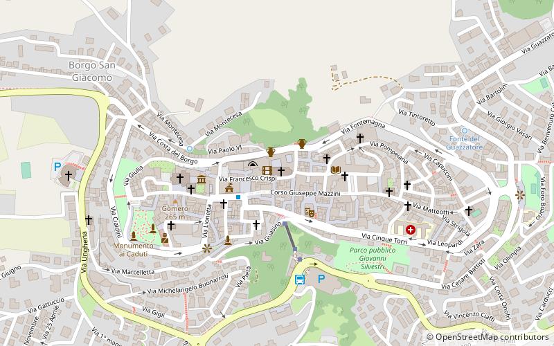 San Giuseppe da Copertino location map