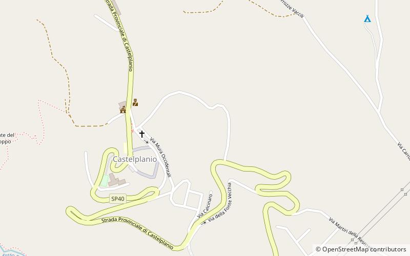 Castelplanio location map