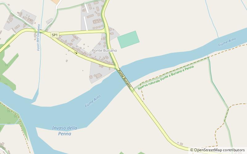 Ponte Buriano location map